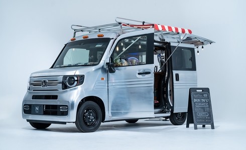 移動カフェ＆車中泊仕様車「N-VAN カスタム 3rd Place VAN」