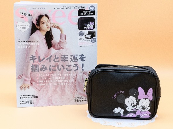 ミッキー＆ミニー 進化系ドレッサーポーチ