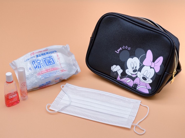 ミッキー＆ミニー 進化系ドレッサーポーチ