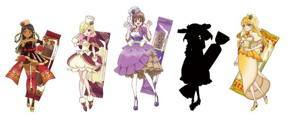 ブルボン オールスターメモリアルセット 第3弾 擬人化 チョコリエール