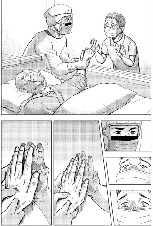 「コロナ病棟、葛藤の先に・・・」12p