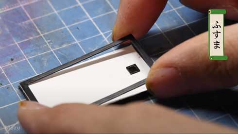 こびとの床の間 手作り ミニチュア コンセント Mozu