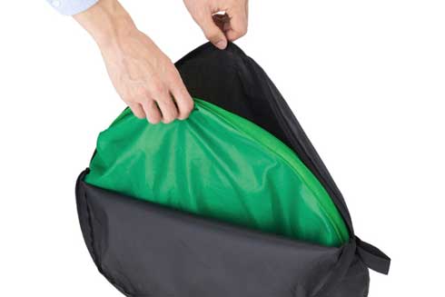 折りたたみ式クロマキー背景スクリーン エレコム 会議 背景 グリーンバック