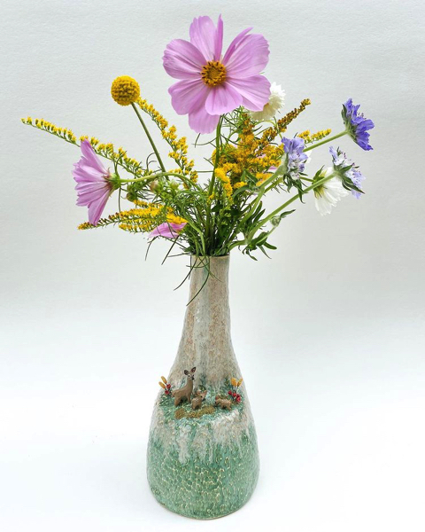 マグカップに籠る動物