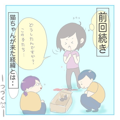 「猫にゃんを保護した話3」