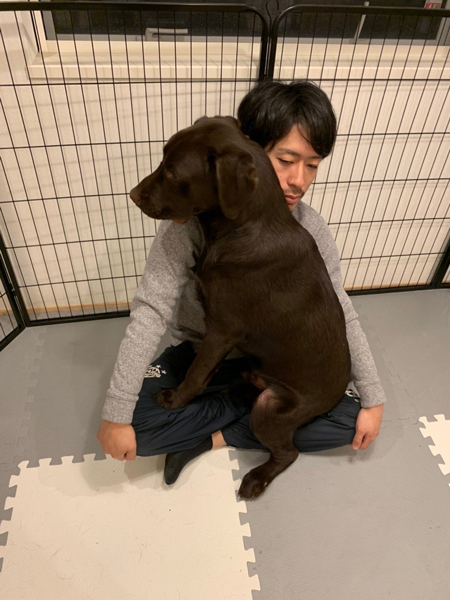 ポテトくんと虚無顔の飼い主さん