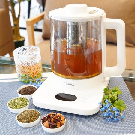 煮出し＆温度調整ができる電気ティーポット