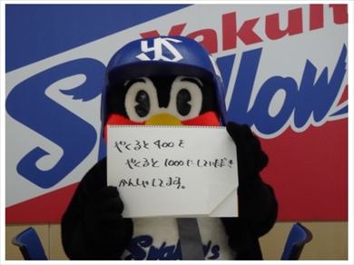 つば九郎 東京ヤクルトスワローズ 契約更改 保留 年俸 ダウン ブログ