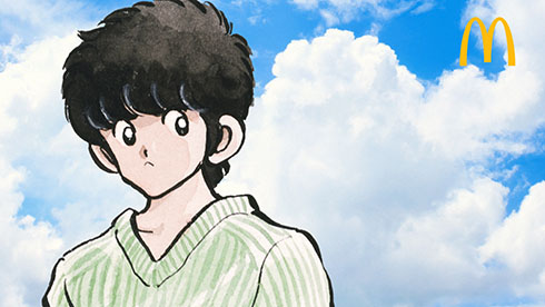 タッチとチキンタツタのコラボCM　上杉達也