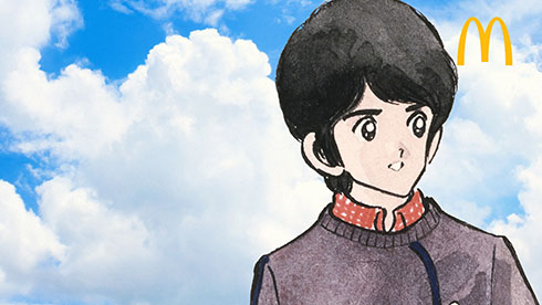 タッチとチキンタツタのコラボCM　上杉和也