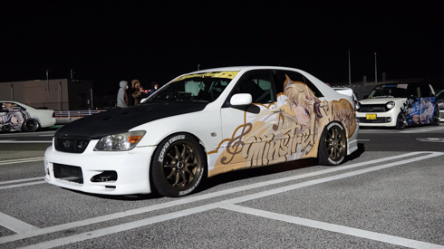 痛車 ホロライブ VTuber 角巻わため アルテッツァ