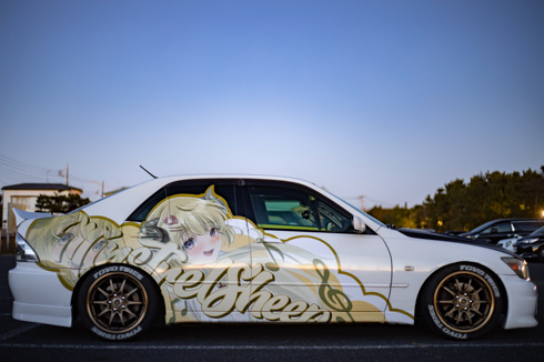 痛車 ホロライブ VTuber 角巻わため アルテッツァ