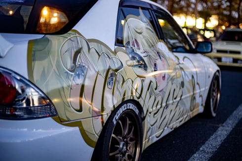 痛車 ホロライブ VTuber 角巻わため アルテッツァ