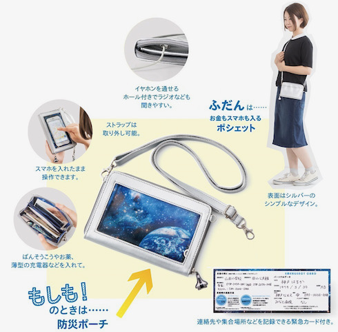 宇宙飛行士風防災セット