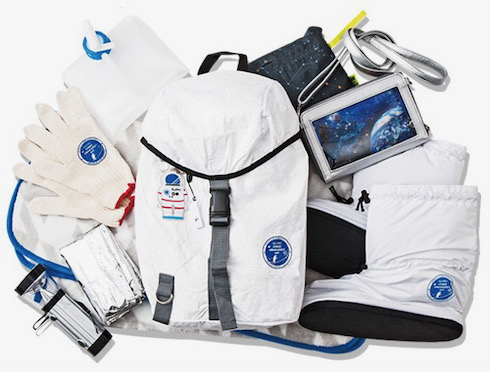 宇宙飛行士風防災セット