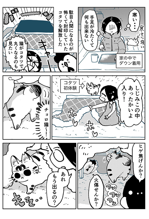  3本足のしじみちゃん112.1