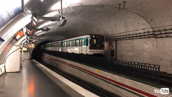 鉄道 海外 YouTube パリ 地下鉄