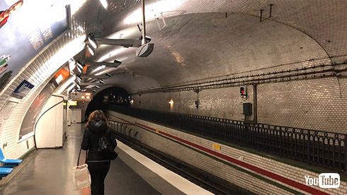 鉄道 海外 YouTube パリ 地下鉄