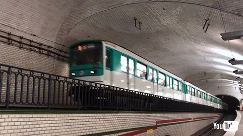 鉄道 海外 YouTube パリ 地下鉄