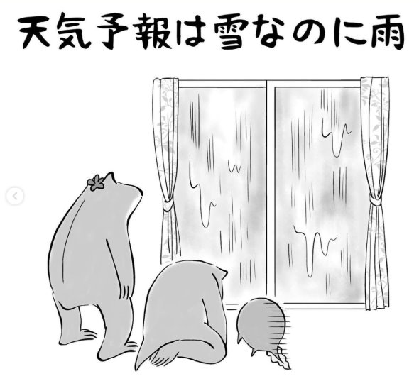 静岡県民 冬 雪 Instagram 漫画