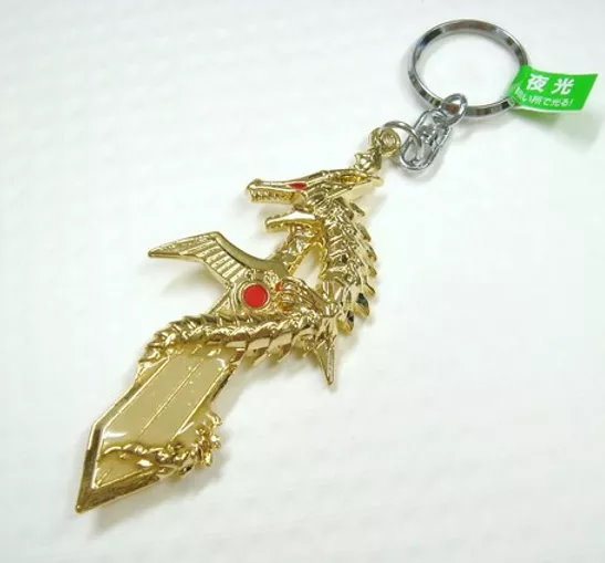 魔界のドラゴン夜光剣キーホルダー ポプテピピック マジックアイテム 中二病
