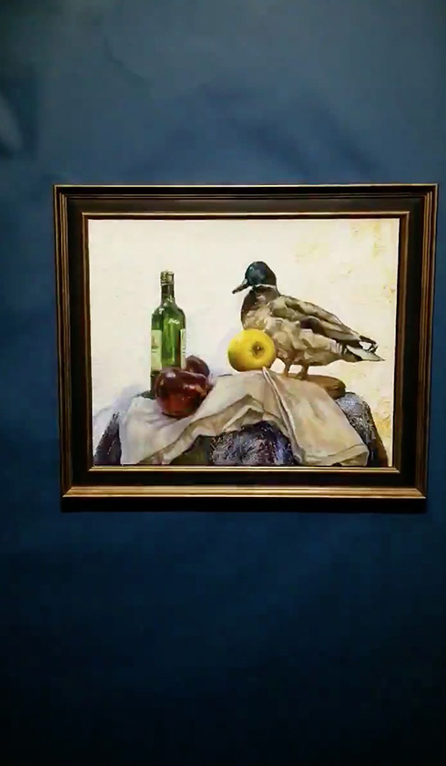 油絵 油彩 油彩画 絵画 【回転】 油絵 油彩 油彩画 絵 絵画 【富士山と桜】 - メルカリ