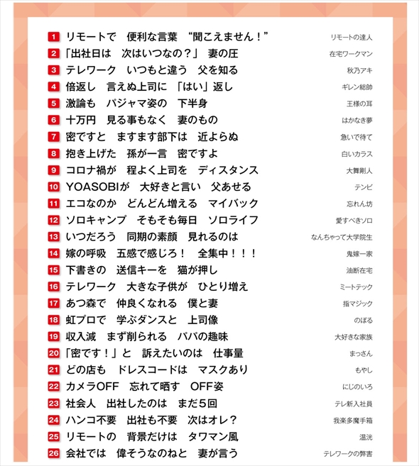 サラリーマン川柳