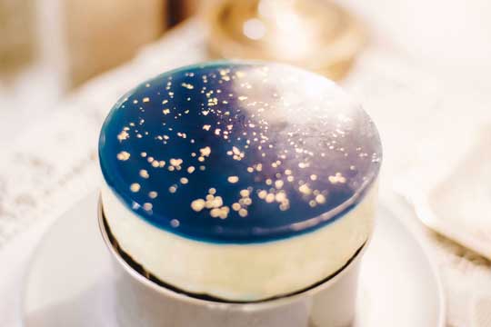夜空 浮かべた レアチーズケーキ tsunekawa クリームソーダ きれい