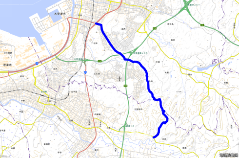 千葉県道269号のルート