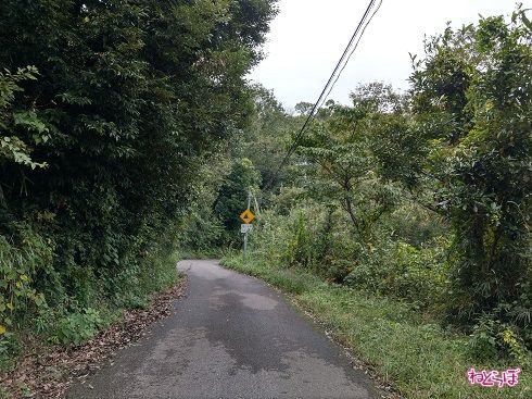 落石注意の看板も。気を付けるところ注意すべき箇所が多い！