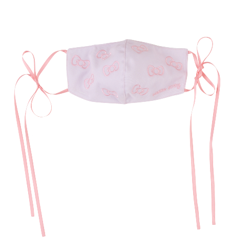 リボン付きマスクandフリルマスクポーチ
