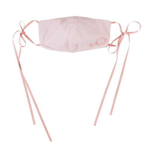 リボン付きマスクandフリルマスクポーチ