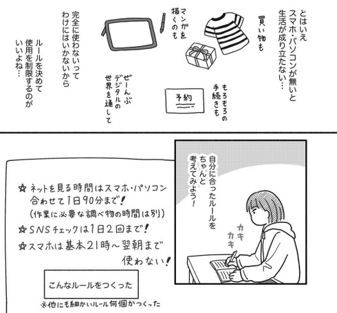 スマホ依存 ルール