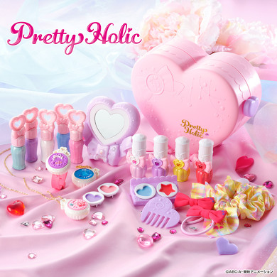 バンダイが子ども向けコスメライン「Pretty Holic」をスタート