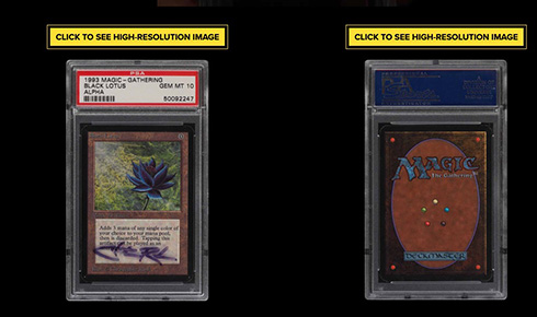 落札価格は5300万円！　マジック：ザ・ギャザリング超レアカード「ブラックロータス」が完璧な状態でebayに出品