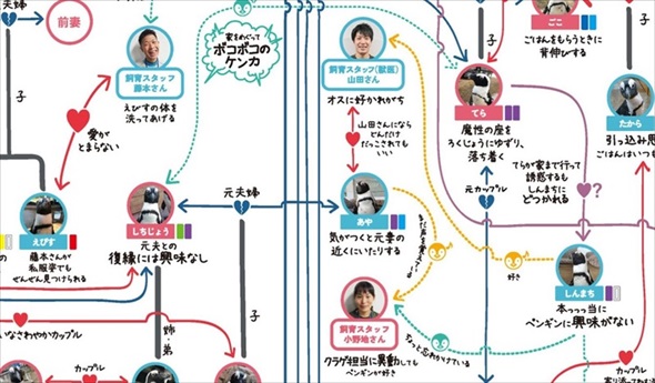 ペンギン相関図