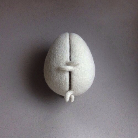 ニードルフェルトで作る食べ物のぬいぐるみ