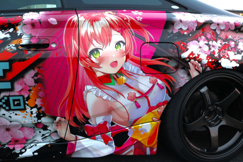 痛車 VTuber ホロライブ さくらみこ セリカ