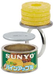 定番のシーチキンやみかんがペアリングに！　缶詰リングのカプセルトイに新作登場