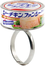 定番のシーチキンやみかんがペアリングに！　缶詰リングのカプセルトイに新作登場