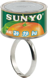 定番のシーチキンやみかんがペアリングに！　缶詰リングのカプセルトイに新作登場