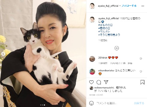 藤あや子 演歌 歌手 猫 マル オレオ Twitter インスタ