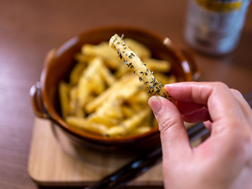 アンチョビポテトのアップ