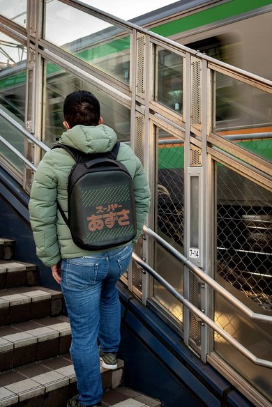 鉄道 ヘッドマーク リュック あずさ 完全再現