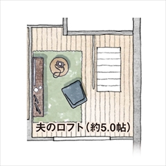 家庭内週末婚の部屋