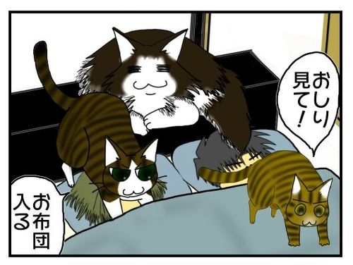 「我が家で猛威を振るうニャンサムウェアたち」