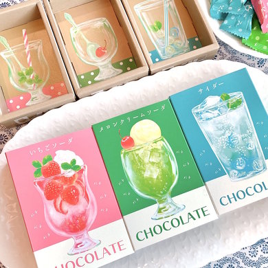 はじけるキャンディチョコレート