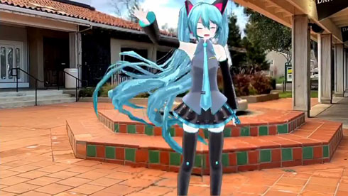 ミクさんに変身
