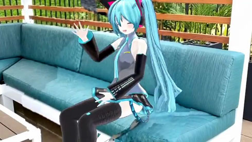 ミクさんに変身