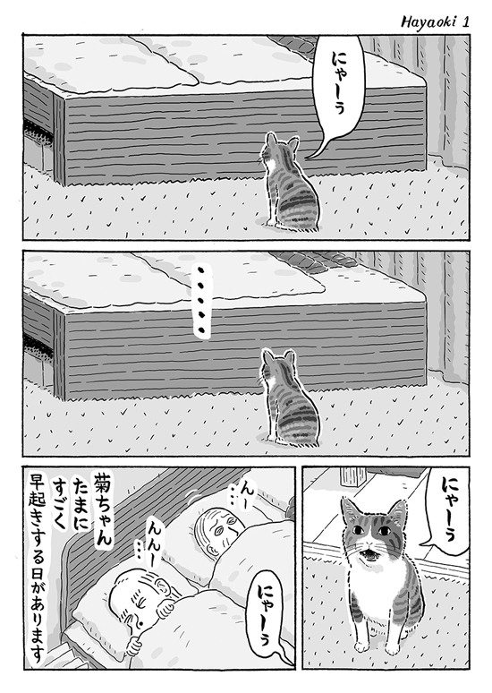 たまに早起き1